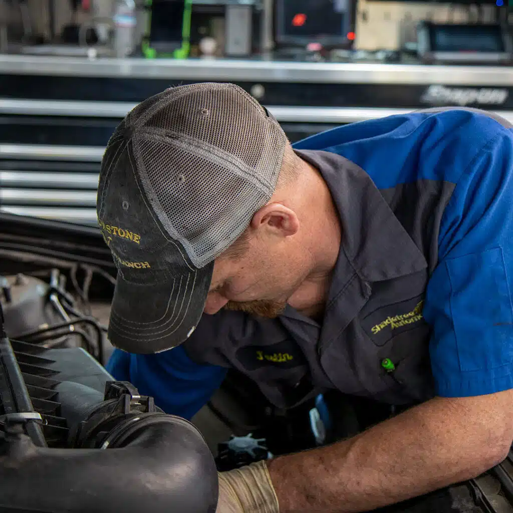 Justin performing Cummins Diesel fuel service on Dodge Ram Cummins